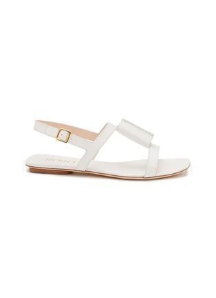 Main View - Click To Enlarge - RODO - Betty Double Strap Leather Sandals