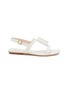 Main View - Click To Enlarge - RODO - Betty Double Strap Leather Sandals