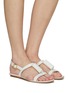 Figure View - Click To Enlarge - RODO - Betty Double Strap Leather Sandals