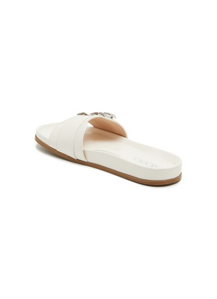  - RODO - Camilla Crystal Embellished Leather Slides