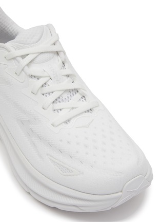 Detail View - Click To Enlarge - HOKA - ‘Clifton 9’ Low Top Lace Up Sneakers