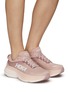 Figure View - Click To Enlarge - HOKA - ‘Bondi 8’ Low Top Lace Up Sneakers