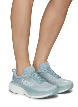 Figure View - Click To Enlarge - HOKA - ‘Bondi 8’ Low Top Lace Up Sneakers