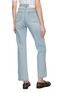 Back View - Click To Enlarge - DUNST - Light Washed Straight Leg Jeans