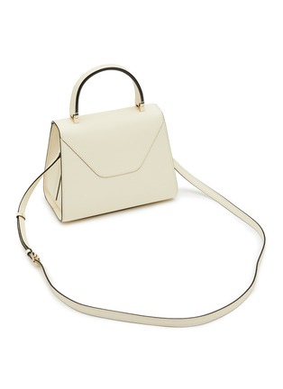 Detail View - Click To Enlarge - VALEXTRA - Small 'Iside' Grained Leather Shoulder Bag