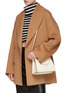 Figure View - Click To Enlarge - VALEXTRA - Small 'Iside' Grained Leather Shoulder Bag