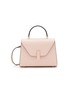 VALEXTRA - Micro 'Iside' Grained Leather Shoulder Bag