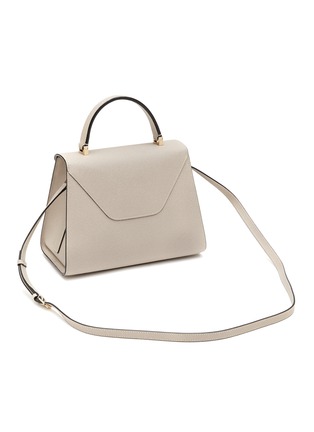 Detail View - Click To Enlarge - VALEXTRA - Medium ‘Iside’ Grained Leather Shoulder Bag