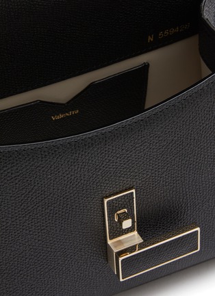 Detail View - Click To Enlarge - VALEXTRA - Micro ‘Iside’ Millepunte Calfskin Leather Bag