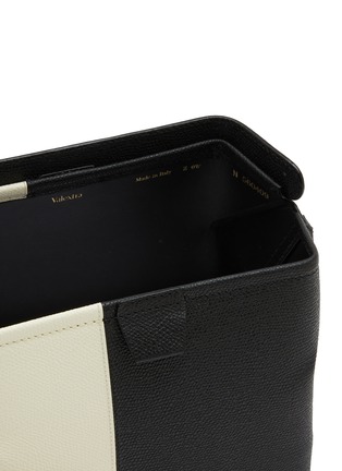 Detail View - Click To Enlarge - VALEXTRA - ‘Tric Trac’ Millepunte Calf Skin Leather Crossbody Bag