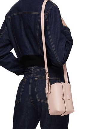 Figure View - Click To Enlarge - VALEXTRA - ‘Tric Trac’ Crossbody Bag