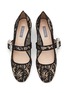 Detail View - Click To Enlarge - SJP BY SARAH JESSICA PARKER - ‘Cosette Bis’ 50 Crystal Embellished Buckle Lace Mary Jane