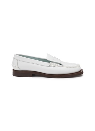 Main View - Click To Enlarge - HEREU - Sineu Leather Loafers