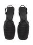 Detail View - Click To Enlarge - HEREU - Barana Woven Cage Leather Sandals