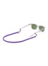 Figure View - Click To Enlarge - RAY-BAN - New Wayfarer Sea Acetate Junior Sunglasses With Retainer