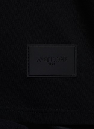  - WE11DONE - Logo Print Short Sleeve Crewneck T-Shirt