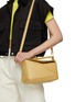 Front View - Click To Enlarge - LOEWE - Small ‘Puzzle’ Calfskin Leather Crossbody Bag