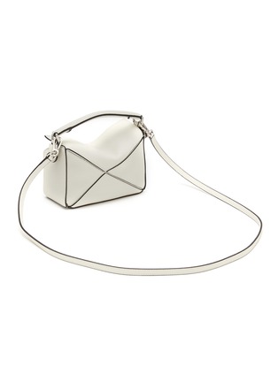 Detail View - Click To Enlarge - LOEWE - Mini Puzzle Grained Calfskin Leather Crossbody Bag