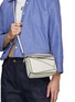 Front View - Click To Enlarge - LOEWE - Mini Puzzle Grained Calfskin Leather Crossbody Bag
