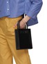 Front View - Click To Enlarge - LOEWE - Standard A5 Logo Debossing Calfskin Leather Tote Bag