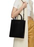 Figure View - Click To Enlarge - LOEWE - Standard A4 Logo Debossing Calfskin Leather Tote Bag