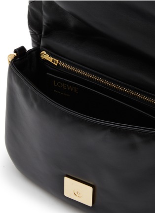 Detail View - Click To Enlarge - LOEWE - ‘Goya’ Calfskin Leather Puffer Shoulder Bag