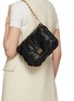 Front View - Click To Enlarge - LOEWE - ‘Goya’ Calfskin Leather Puffer Shoulder Bag