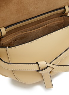 Loewe Gate Dual Mini Leather Shoulder Bag Butter