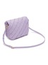 Detail View - Click To Enlarge - LOEWE - ‘Goya’ Leather Puffer Pleated Shoulder Bag