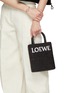 Front View - Click To Enlarge - LOEWE - Standard A5 Logo Intarsia Raffia Tote Bag