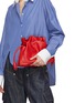 Figure View - Click To Enlarge - LOEWE - ‘Flamenco’ Calf Leather Clutch Bag
