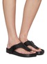 Figure View - Click To Enlarge - LOEWE - Anagram Leather Sandals