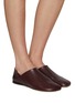 Figure View - Click To Enlarge - LOEWE - Toy Flat Leather Slippers