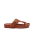 Main View - Click To Enlarge - LOEWE - Ease Leather Sandals