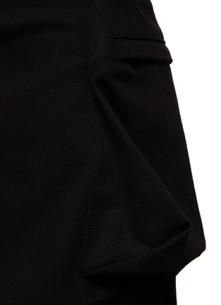  - WE11DONE - Side Pocket Detail Cotton Midi Skirt