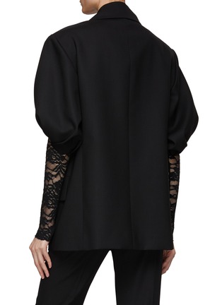 Back View - Click To Enlarge - WE11DONE - Puff Sleeved Jacket