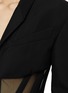  - MUGLER - Sheer Corset Panel Blazer