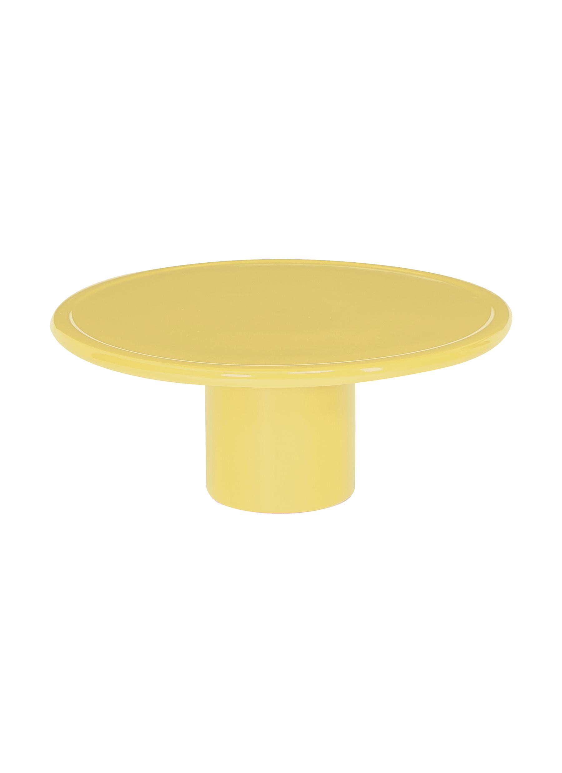 THE CONRAN SHOP MAG ROUND COFFEE TABLE - YELLOW
