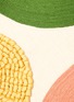 Detail View - Click To Enlarge - THE CONRAN SHOP - Knotted Pebbles Cushion Cover — Orange/Sand