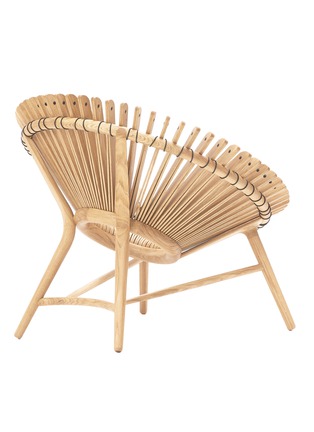 Back View - Click To Enlarge - THE CONRAN SHOP - Iris' Oak Lounge Chair