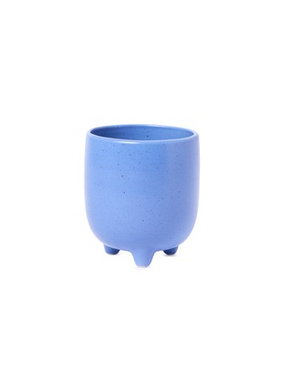 Main View - Click To Enlarge - THE CONRAN SHOP - Piede Planter — Speckled Lavender Blue