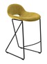 Detail View - Click To Enlarge - THE CONRAN SHOP - Cross Leg Counter Stool — Ochre