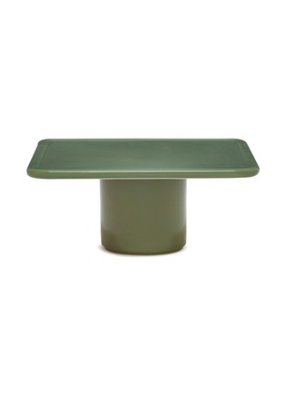 Main View - Click To Enlarge - THE CONRAN SHOP - Mag Square Coffee Table — Green