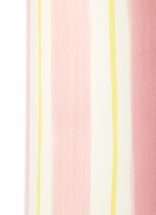 Detail View - Click To Enlarge - THE CONRAN SHOP - Small Stripe Vase — Pink