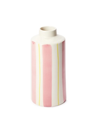 Main View - Click To Enlarge - THE CONRAN SHOP - Small Stripe Vase — Pink