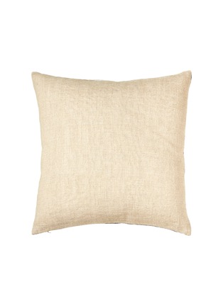 Back View - Click To Enlarge - THE CONRAN SHOP - Velvet Cushion Cover — Dark Navy