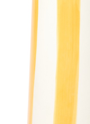 Detail View - Click To Enlarge - THE CONRAN SHOP - Striped Large Vase — Orange