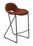Detail View - Click To Enlarge - THE CONRAN SHOP - Cross Leg Counter Stool — Cinnamon