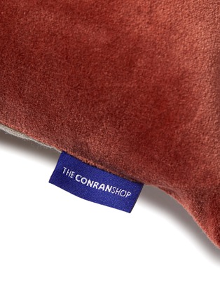 Detail View - Click To Enlarge - THE CONRAN SHOP - Velvet Cushion Cover — Bruchetta
