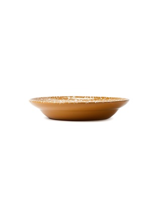 Detail View - Click To Enlarge - THE CONRAN SHOP - Splatter Large Bowl — Mustard